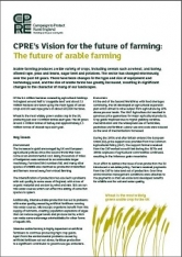 CPRE's Vision for the future of farming: Arable farming