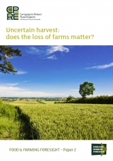 Uncertain harvest: does the loss of farms matter?