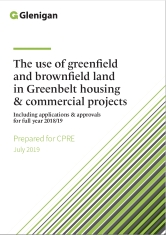 The use of greenfield and brownfield land in Green Belt housing & commercial projects