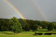 Cheshire double rainbow copyright Stanth Shutterstock 223x149px