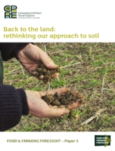 Back to the land: rethinking our approach to soil