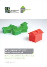 Increasing diversity in the house building sector