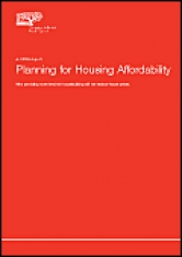 Cover: Planning for Housing Affordability
