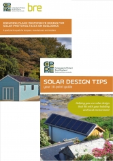 Ensuring Place-Responsive Design for Solar Photovoltaics on Buildings